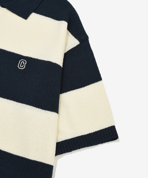 COVERNAT(カバーナット)の「ラグビーハーフニットネイビー(ニット/セーター・レディース・その他・X-SMALL/SMALL/MEDIUM/LARGE/X-LARGE/XX-LARGE)」の8枚目の写真