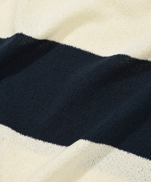 COVERNAT(カバーナット)の「ラグビーハーフニットネイビー(ニット/セーター・レディース・その他・X-SMALL/SMALL/MEDIUM/LARGE/X-LARGE/XX-LARGE)」の10枚目の写真