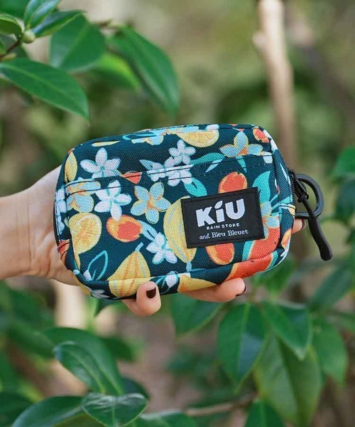 KiU(キウ)の「【KiU and BleuBleuet】KiUウォーターリペレントポーチM(ポーチ・レディース・ブラック/ネイビー/ブラック系その他/ブルー/ブルー系その他/ネイビー系・FREE)」の6枚目の写真