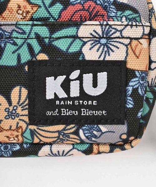 KiU(キウ)の「【KiU and BleuBleuet】KiUウォーターリペレントポーチM(ポーチ・レディース・ブラック/ネイビー/ブラック系その他/ブルー/ブルー系その他/ネイビー系・FREE)」の10枚目の写真