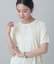 GLOBAL WORK | MATINEE LINE/ナミナミストライプ半袖T/658131(Tシャツ/カットソー)