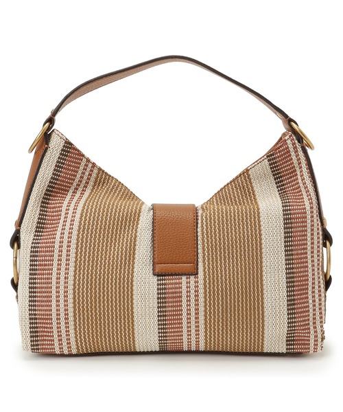 Guess(ゲス)の「CAMDEN Shoulder Bag ショルダーバッグ(ショルダーバッグ・レディース・ホワイト×グリーン/ブラウン・ONE SIZE)」の3枚目の写真