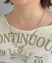 CIAOPANIC（チャオパニック）の「ダイヤデザインネックレス（リング）」