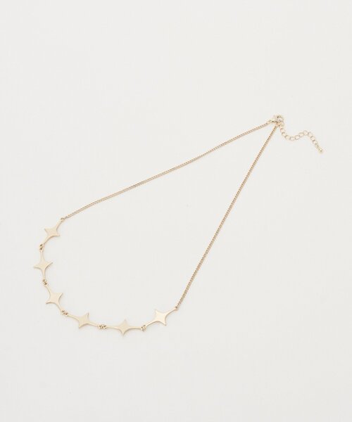 CIAOPANIC（チャオパニック）の「ダイヤデザインネックレス（リング・レディース・ゴールド/シルバー・ONE SIZE）」の5枚目の写真
