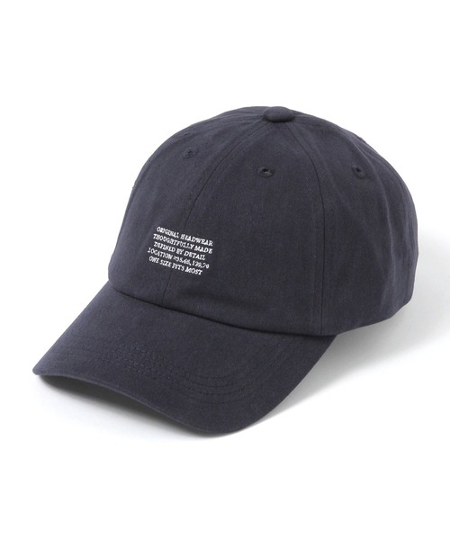GLOBAL WORK(グローバルワーク)の「ロゴ刺繍CAP/652978(キャップ・レディース・ネイビー/オフホワイト/ブラウン/ブラック・FREE)」の4枚目の写真