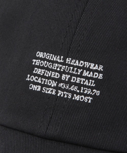 GLOBAL WORK(グローバルワーク)の「ロゴ刺繍CAP/652978(キャップ・レディース・ネイビー/オフホワイト/ブラウン/ブラック・FREE)」の9枚目の写真