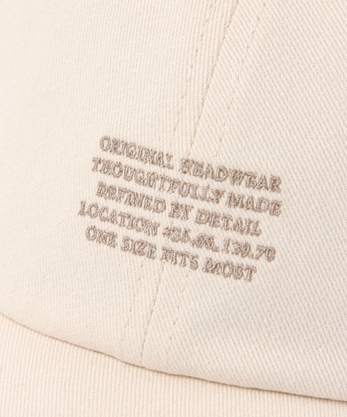 GLOBAL WORK(グローバルワーク)の「ロゴ刺繍CAP/652978(キャップ・レディース・ネイビー/オフホワイト/ブラウン/ブラック・FREE)」の14枚目の写真