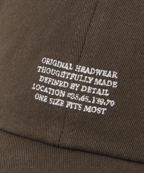GLOBAL WORK(グローバルワーク)の「ロゴ刺繍CAP/652978(キャップ・レディース・ネイビー/オフホワイト/ブラウン/ブラック・FREE)」の15枚目の写真