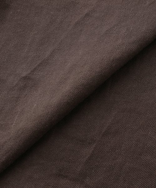 Spick & Span（スピックアンドスパン）の「《洗濯機洗い可》リネンミックスストレッチシャツジャケット（その他アウター・レディース・ベージュ/ブラウン・FREE）」の9枚目の写真