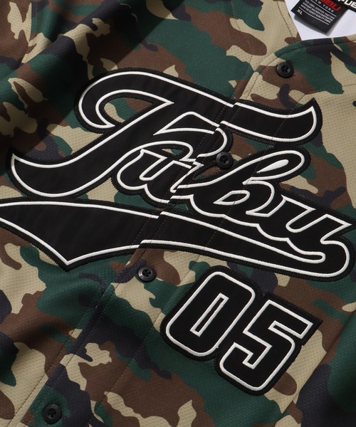 FUBU( フブ)の「【FUBU/フブ】PATCH BASEBALL SHIRTS/パッチ付きベースボールシャツ(シャツ/ブラウス・メンズ・カモフラージュ/ホワイト/ブラック・XL/M/L)」の18枚目の写真