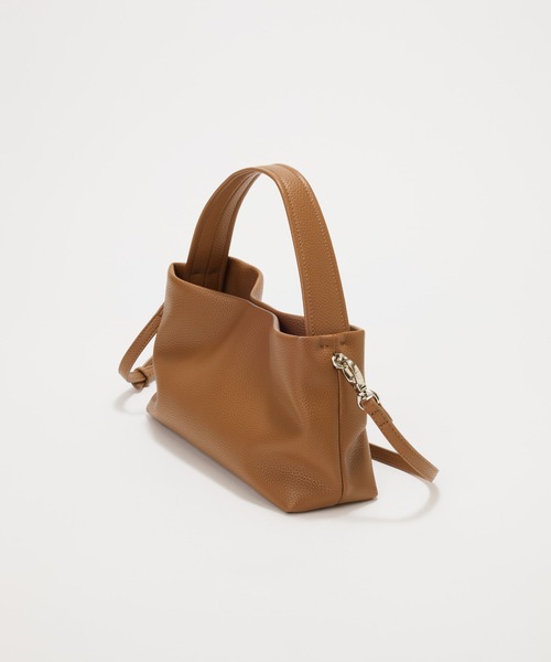 EFOLE(エフォル)の「2Way mini one shoulderbag/2Wayミニワンショルダーバッグ(ショルダーバッグ・レディース・キャメル/ブラック・FREE)」の6枚目の写真