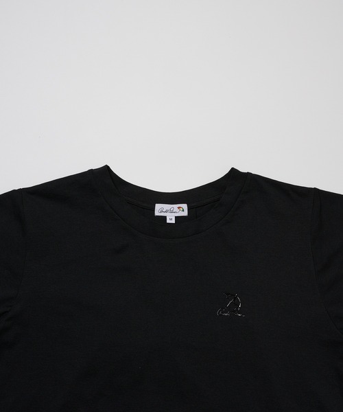 Arnold Palmer(アーノルドパーマー)の「タウン&レジャー Tシャツワンピース(ワンピース・レディース・ブラック/ライトグリーン/ベージュ・L/M/S)」の8枚目の写真