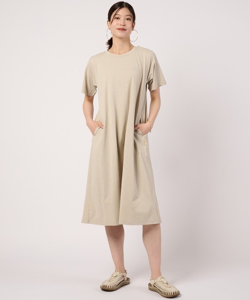 Arnold Palmer(アーノルドパーマー)の「タウン&レジャー Tシャツワンピース(ワンピース・レディース・ブラック/ライトグリーン/ベージュ・L/M/S)」の19枚目の写真