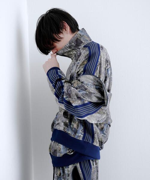 L.H.P(エルエイチピー)の「NEEDLES/ニードルズ/【LHP EXCLUSIVE】TRACK JACKET - POLY SMOOTH/PRINTED(その他アウター・メンズ・その他4・M)」の1枚目の写真