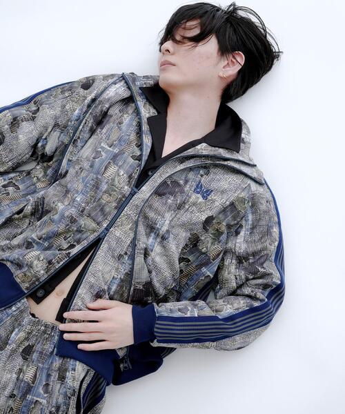 L.H.P(エルエイチピー)の「NEEDLES/ニードルズ/【LHP EXCLUSIVE】TRACK JACKET - POLY SMOOTH/PRINTED(その他アウター・メンズ・その他4・M)」の9枚目の写真