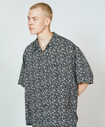 TOWNCRAFT（タウンクラフト）の「TOWNCRAFT   タウンクラフト PRINTED LOOP COLLAR SS SHIRT 総柄 半袖 オープンカラーシャツ（シャツ/ブラウス）」