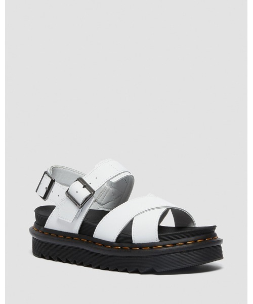 Dr. Martens(ドクターマーチン)の「Dr. Martens/ドクターマーチン VOSS II サンダル 26799100(サンダル・レディース・ホワイト・UK3/UK4/UK5/UK6)」の1枚目の写真