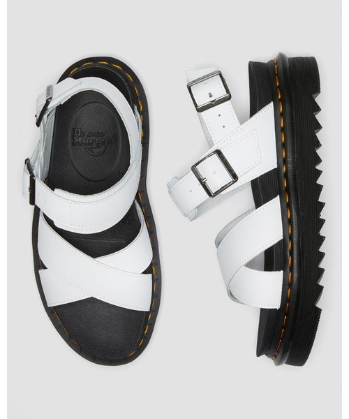 Dr. Martens(ドクターマーチン)の「Dr. Martens/ドクターマーチン VOSS II サンダル 26799100(サンダル・レディース・ホワイト・UK3/UK4/UK5/UK6)」の6枚目の写真
