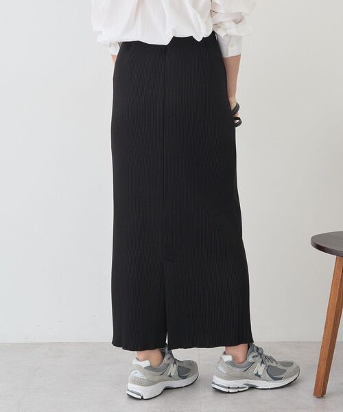 AMERICAN HOLIC(アメリカンホリック)の「【UVカット】針抜きリブタイトスカート(スカート・レディース・キャメル/ライトグレー/ネイビー/ブラック・L/M)」の9枚目の写真