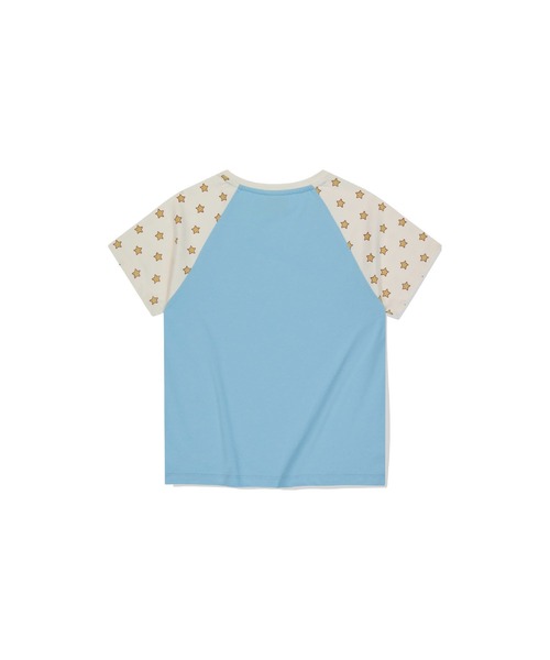 SUNLOVE(サンラブ)の「W All-Star Raglan Tee(Tシャツ/カットソー・レディース・チャコール/ライトブルー・S/M)」の6枚目の写真
