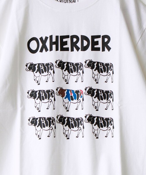 FREDY MAC（フレディーマック）の「【マックT】【OXHERDER】original body T-shirts（Tシャツ/カットソー・メンズ・サックスブルー/ホワイト・L/M/S）」の3枚目の写真