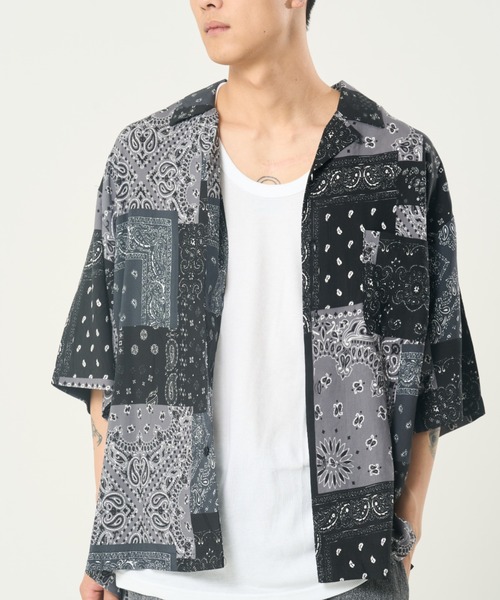 CORISCO(コリスコ)の「レーヨンアロハシャツ(M1)(シャツ/ブラウス・メンズ・その他1/その他4/その他7/その他9/その他6/その他8/その他10/その他2/その他3/その他5・MEDIUM/LARGE/X-LARGE)」の4枚目の写真