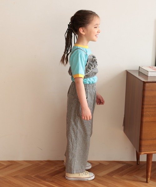 Ocean&Ground(オーシャン&グラウンド)の「チェックフリルキャミソール(キャミソール・キッズ・パープル/ブラック・LL/LARGE/MEDIUM/SMALL)」の17枚目の写真