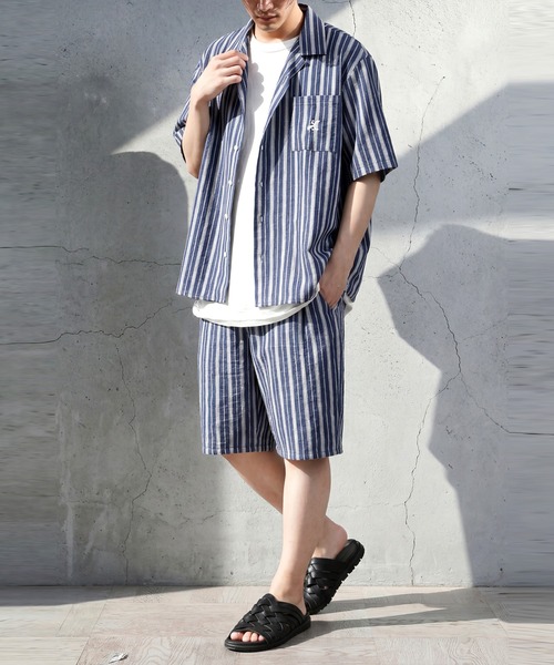 antiqua(アンティカ)の「オープンカラー 縞柄 シャツ(シャツ/ブラウス・レディース・その他/その他1・R)」の21枚目の写真