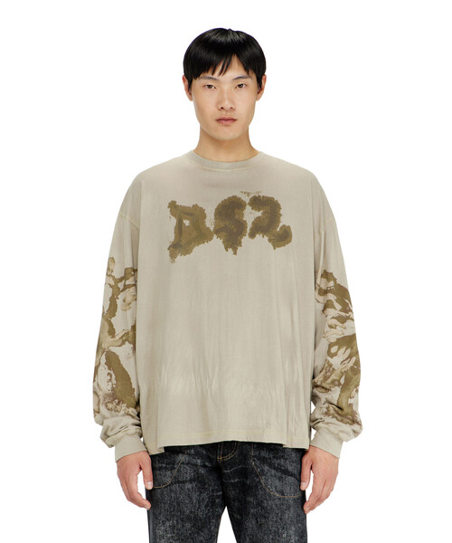 DIESEL（ディーゼル）の「メンズ 長袖Tシャツ T-BOXT-LS-AA4（Tシャツ
