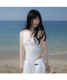 Lace Bodysuit Sleeveless [Ivory]