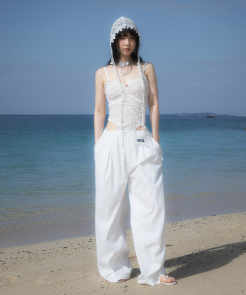 ROSEFRANTZ（ロゼフランツ）の「Lace Bodysuit Sleeveless [Ivory]（Tシャツ/カットソー・レディース・アイボリー・OS）」の4枚目の写真