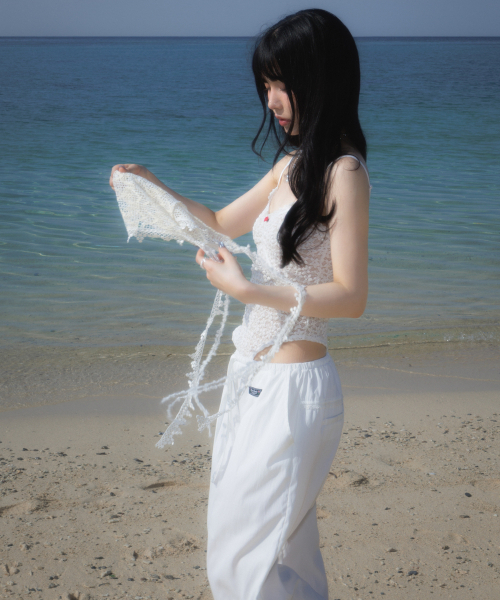 ROSEFRANTZ（ロゼフランツ）の「Lace Bodysuit Sleeveless [Ivory]（Tシャツ/カットソー・レディース・アイボリー・OS）」の10枚目の写真