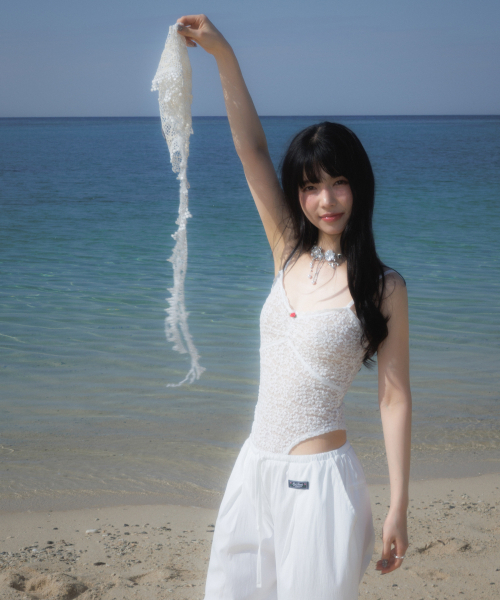 ROSEFRANTZ（ロゼフランツ）の「Lace Bodysuit Sleeveless [Ivory]（Tシャツ/カットソー・レディース・アイボリー・OS）」の11枚目の写真