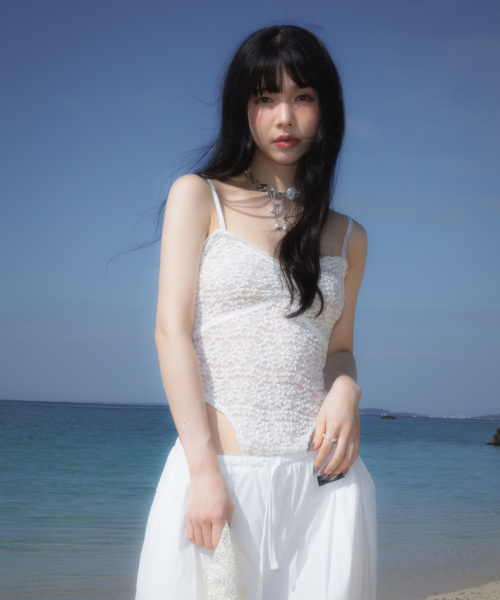 ROSEFRANTZ（ロゼフランツ）の「Lace Bodysuit Sleeveless [Ivory]（Tシャツ/カットソー・レディース・アイボリー・OS）」の14枚目の写真
