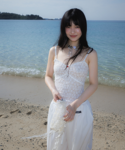 ROSEFRANTZ（ロゼフランツ）の「Lace Bodysuit Sleeveless [Ivory]（Tシャツ/カットソー・レディース・アイボリー・OS）」の17枚目の写真