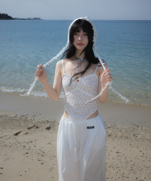 ROSEFRANTZ（ロゼフランツ）の「Lace Bodysuit Sleeveless [Ivory]（Tシャツ/カットソー・レディース・アイボリー・OS）」の18枚目の写真