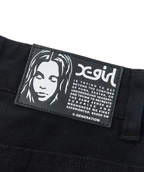 X-girl(エックスガール)の「FADED WIDE LEG FLARE CARGO PANTS(カーゴパンツ・レディース・ブラック/カモフラージュ・S/M)」の20枚目の写真