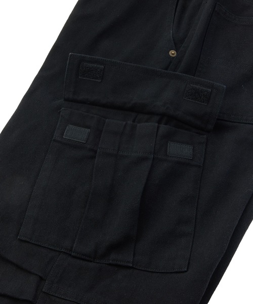 X-girl(エックスガール)の「FADED WIDE LEG FLARE CARGO PANTS(カーゴパンツ・レディース・ブラック/カモフラージュ・S/M)」の22枚目の写真
