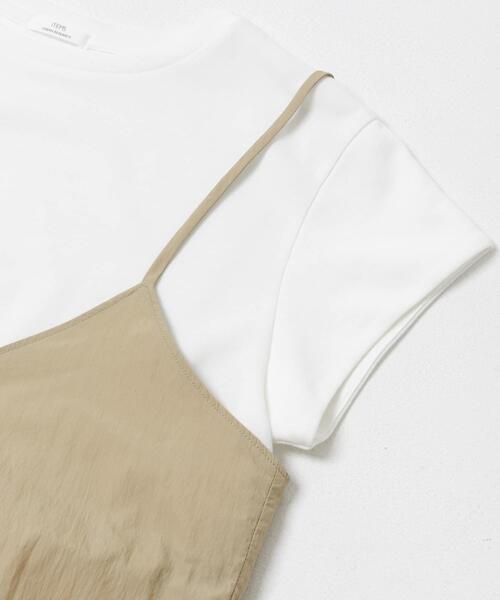 ITEMS URBANRESEARCH(アイテムズ アーバンリサーチ)の「『洗濯可』ワッシャーナイロンキャミワンピースセット(楽着シリーズ)(ワンピース・レディース・ブラック系その他/ベージュ系その他/ブラウン系その他・FREE)」の22枚目の写真