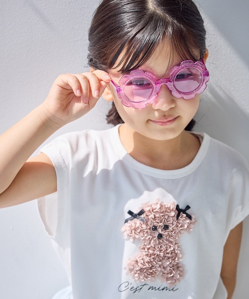 ROPE' PICNIC(ロペピクニック)の「【KIDS/キッズ】アソートファッショングラス(サングラス・キッズ・サックスブルー/ブラック/ラベンダー/ピンク系その他2/キナリ/キャメル/ダークブラウン/ブラック系その他・FREE)」の6枚目の写真