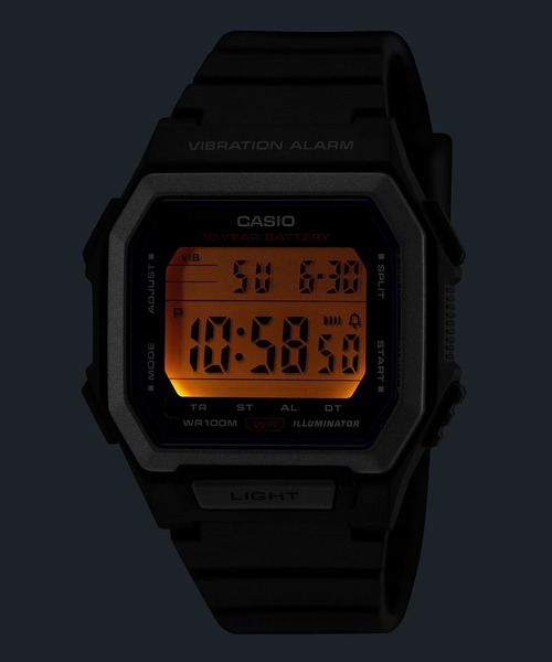 CASIO(カシオ)の「CASIO/カシオ 腕時計 CASIO Collection STANDARD W-738H-1AJF(デジタル腕時計・メンズ・ブラック・FREE)」の5枚目の写真