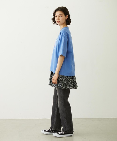 MILKFED.(ミルクフェド)の「LEOPARD PRINT MINI DRESS(ワンピース・レディース・ベージュ/ブラック・ONE SIZE)」の22枚目の写真
