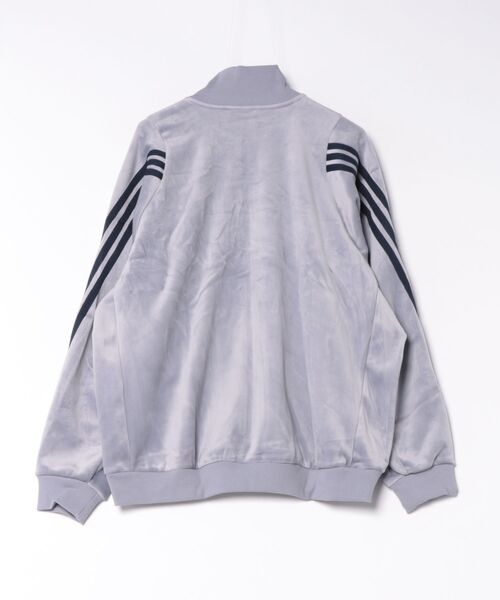 adidas(アディダス)の「adidas/アディダス ジャージ トラックジャケット ベロア生地 スタジアム ルーズフィット ベロア トラックトップ セットアップ対応 DVY24(ジャージ・メンズ・グリーン/ブラック/グレー・2XL/L/XL/M)」の4枚目の写真