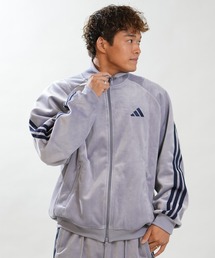 adidas/アディダス ジャージ トラックジャケット ベロア生地 スタジアム ルーズフィット ベロア トラックトップ セットアップ対応 DVY24