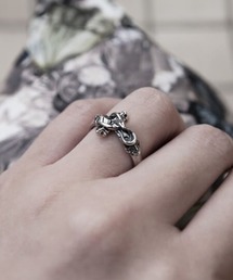 BIZARRE（ビザール）の「Bizarre ビザール Ouroboros Collection 3rd Happiness ウロボロスリング ブラックダイヤモンド（リング）」