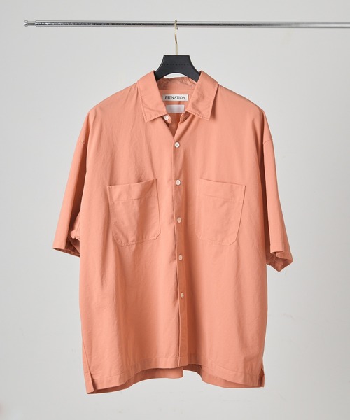 KANEMASA PHIL.(カネマサフィル)の「KANEMASA PHIL. / Nylon Balise SS Shirt(シャツ/ブラウス・メンズ・ブラック/グレー/オレンジ/グリーン・MEDIUM/LARGE)」の4枚目の写真