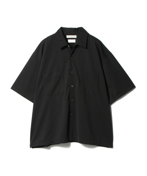 KANEMASA PHIL.(カネマサフィル)の「KANEMASA PHIL. / Nylon Balise SS Shirt(シャツ/ブラウス・メンズ・ブラック/グレー/オレンジ/グリーン・MEDIUM/LARGE)」の2枚目の写真