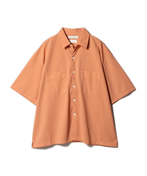 KANEMASA PHIL.(カネマサフィル)の「KANEMASA PHIL. / Nylon Balise SS Shirt(シャツ/ブラウス・メンズ・ブラック/グレー/オレンジ/グリーン・MEDIUM/LARGE)」の6枚目の写真