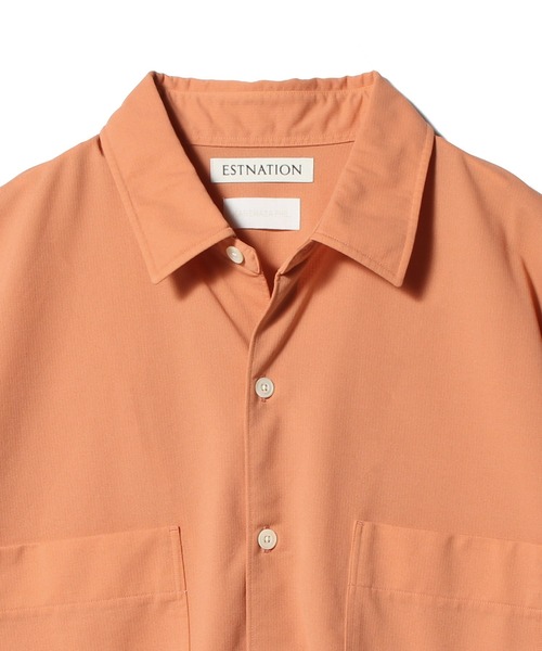 KANEMASA PHIL.(カネマサフィル)の「KANEMASA PHIL. / Nylon Balise SS Shirt(シャツ/ブラウス・メンズ・ブラック/グレー/オレンジ/グリーン・MEDIUM/LARGE)」の8枚目の写真