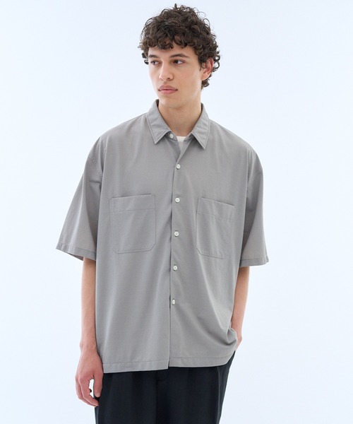 KANEMASA PHIL.(カネマサフィル)の「KANEMASA PHIL. / Nylon Balise SS Shirt(シャツ/ブラウス・メンズ・ブラック/グレー/オレンジ/グリーン・MEDIUM/LARGE)」の12枚目の写真